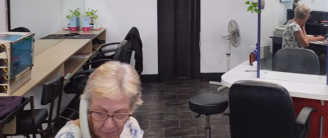 bunty at hairworks Darwin